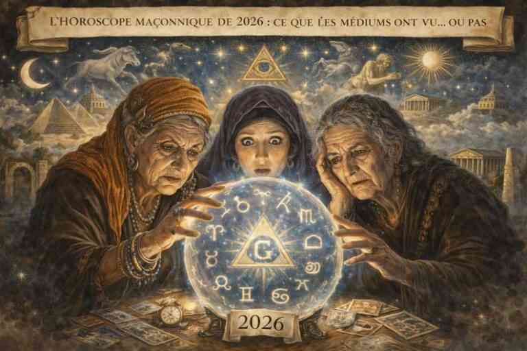 L&rsquo;horoscope maçonnique de 2026&nbsp;: ce que les médiums ont vu… ou pas