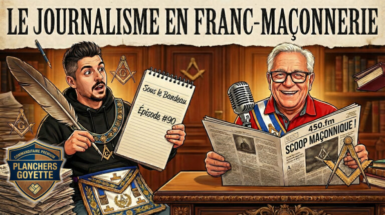 Le journalisme en Franc-maçonnerie | Sous le Bandeau | Épisode #90