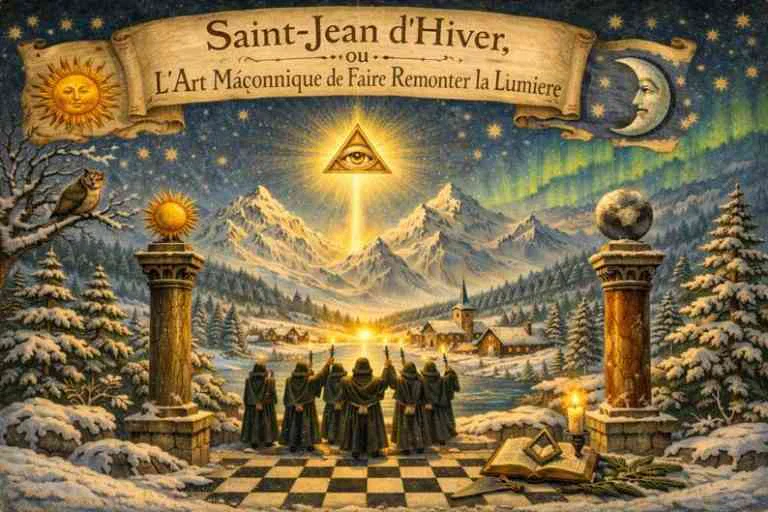 Saint-Jean d’hiver, ou l’art maçonnique de faire remonter la lumière