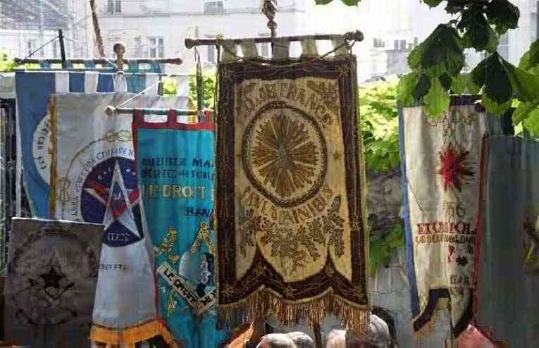 B comme Bannière en Franc-maçonnerie