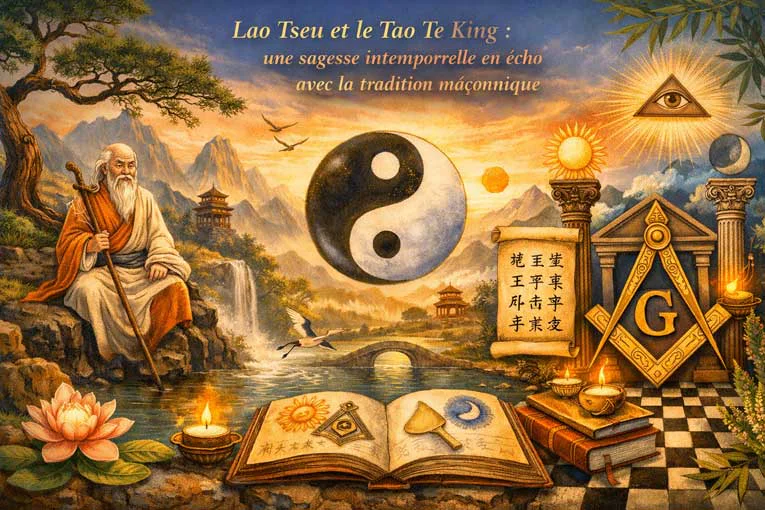 Lao Tseu et le Tao Te King&nbsp;: une sagesse intemporelle en écho avec la tradition maçonnique