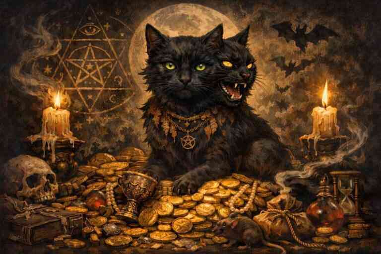 Légendes de France ou d’ailleurs : Le Matagot, ou l’art dangereux d’apprivoiser la richesse