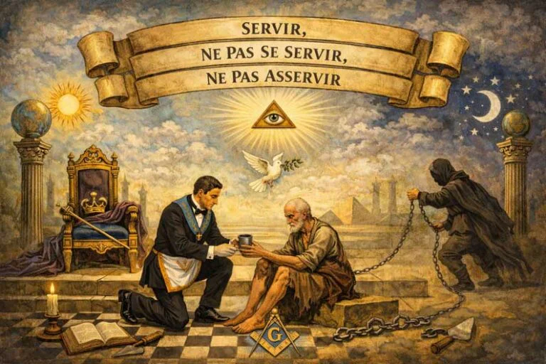 « Servir, ne pas se servir, ne pas asservir » : quand le pouvoir s’oublie en Franc-maçonnerie