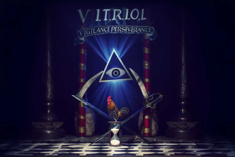 Cabinet de reflexion - VITRIOL