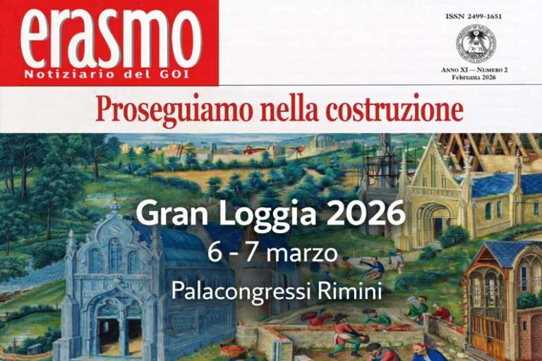 Avec « Erasmo », le Grand Orient d‘Italie rallume le Grand Œuvre