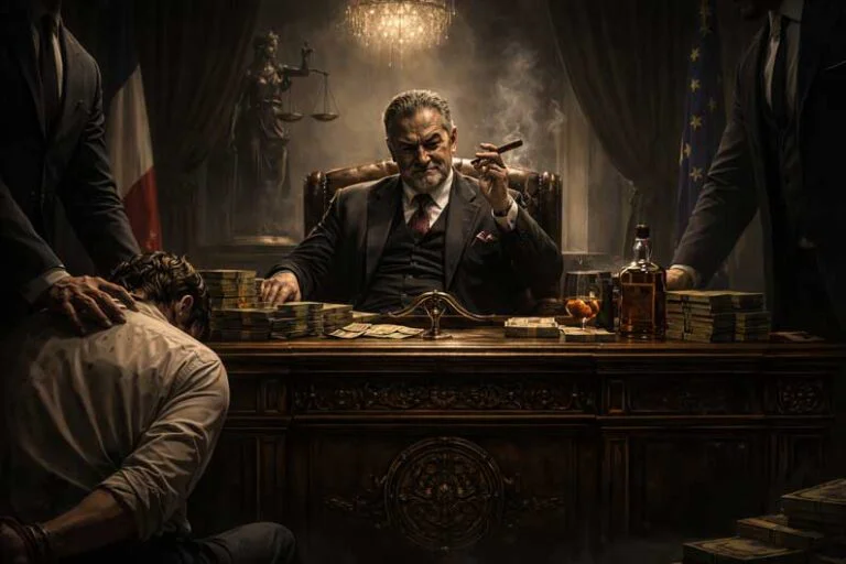 La puissance qui s’exhibe trahit déjà sa faute