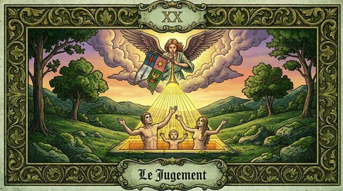 Le jugement arcane 20 du tarot