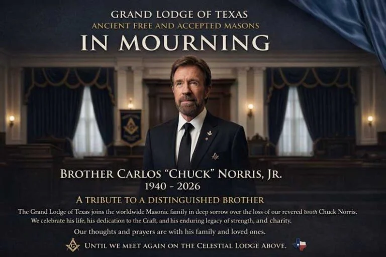 Chuck Norris, ou la force tranquille d’un Frère passé à l’Orient Éternel