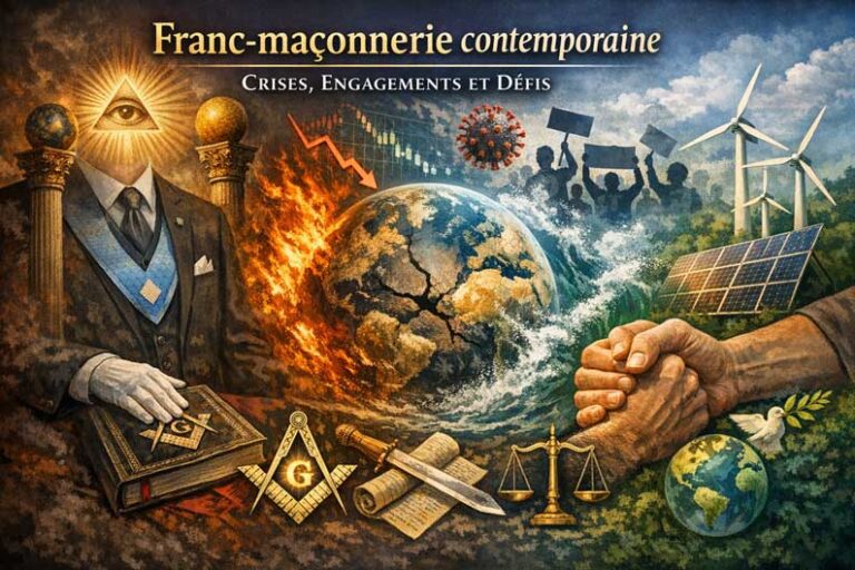 Franc-maçonnerie contemporaine, crises, engagements et défis