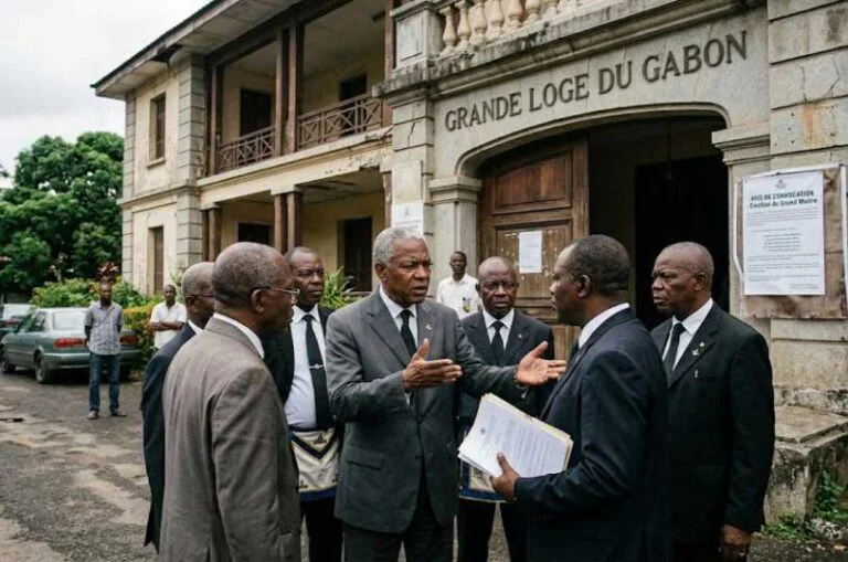 La Grande Loge du Gabon traverse une phase de fortes tensions internes et de fragilité financière