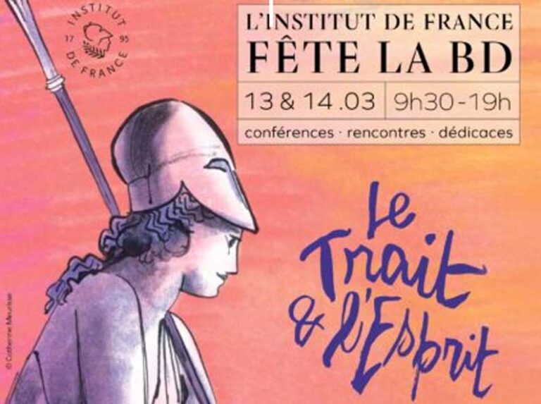 « Le Trait et L’Esprit », la BD entre à l’Institut