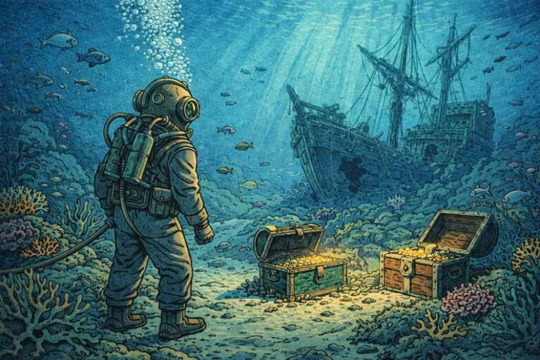Le trésor invisible ou la mer comme épreuve intérieure