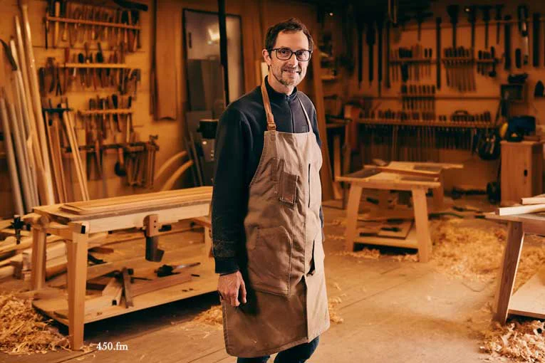 Vincent Teite, compagnon du devoir menuisier à Bailleul