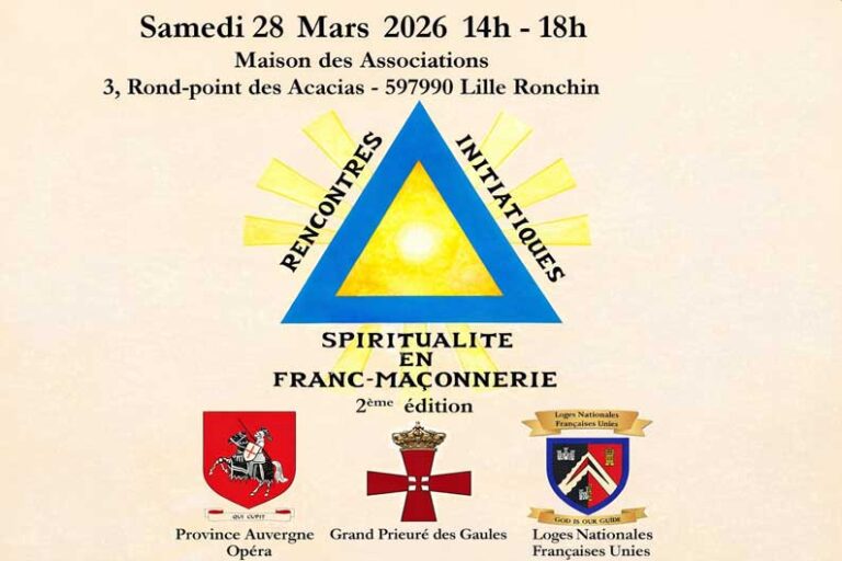 Rencontres Initiatiques 2026, trois haltes pour remettre la vie intérieure au centre