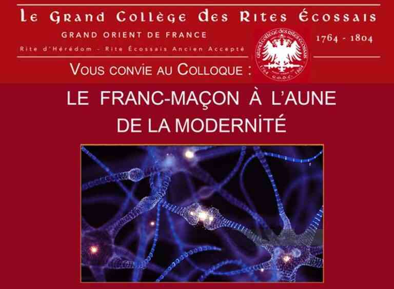 09/05/26 – À Arc-et-Senans, le Grand Collège des Rites Écossais du GODF interroge la modernité