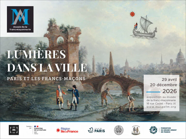 GODF – Vernissage de l’expo « Lumières dans la ville Paris et les francs-maçons » au musée de la franc-maçonnerie