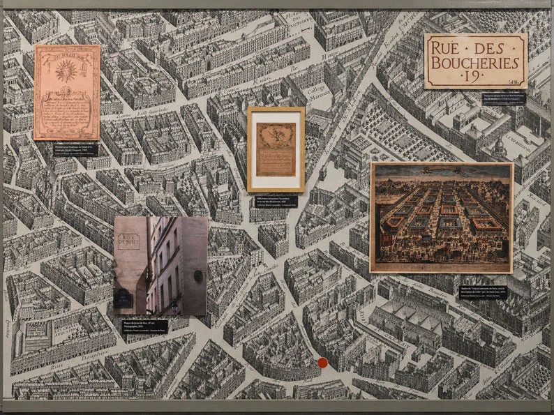 GODF – Vernissage de l’expo « Lumières dans la ville Paris et les francs-maçons » au musée de la franc-maçonnerie