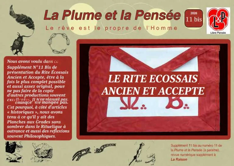 Le Rite Écossais Ancien et Accepté ou l’architecture vive d’une mémoire initiatique