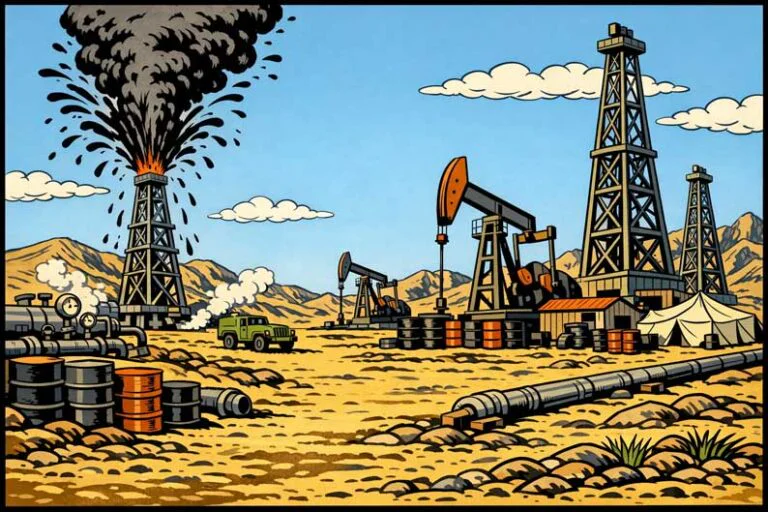 « Tintin au pays de l’or noir » ou la part obscure du progrès