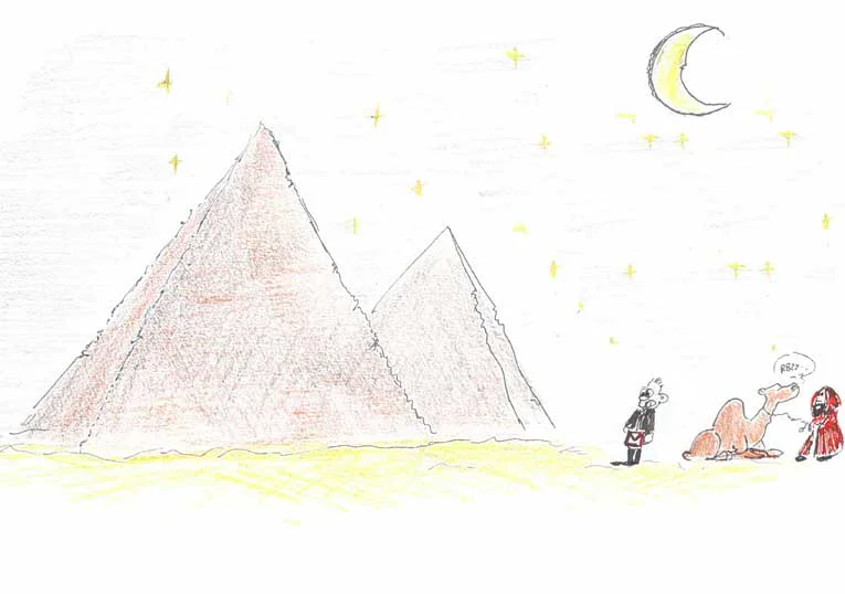 Dessin et Texte du Frère Rémi