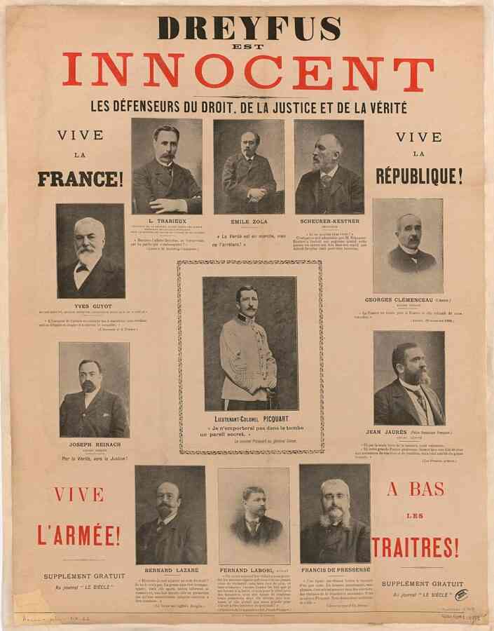 Dreyfus est innocent   les défenseurs du droit, de la justice et de la vérité