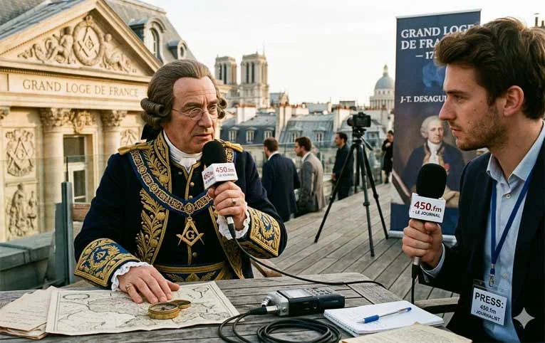 Rencontre au miroir du temps – notre invité&nbsp;: Jean‑Théophile Desaguliers