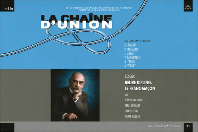 Rudyard Kipling au miroir maçonnique de « La Chaîne d’Union »