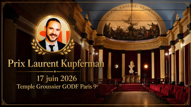 17/06/26&nbsp;: Prix Laurent Kupferman 2026, République, culture et fraternité au GODF