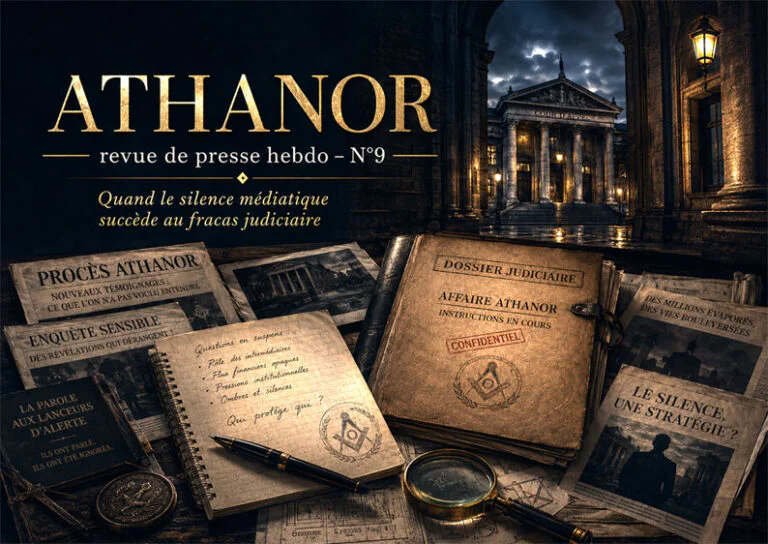 ATHANOR : Revue de presse hebdo – N°9