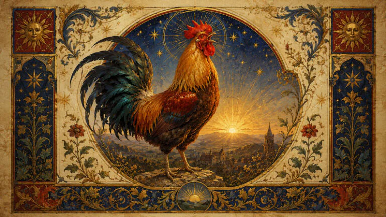 Le Bestiaire initiatique&nbsp;: le coq, celui qui annonce la lumière avant l’aurore