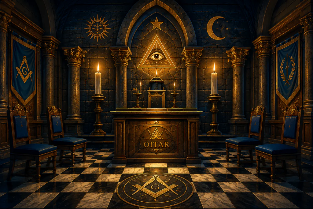 La Crypte des Anciens, vue par l'IA en mode "gothique" !