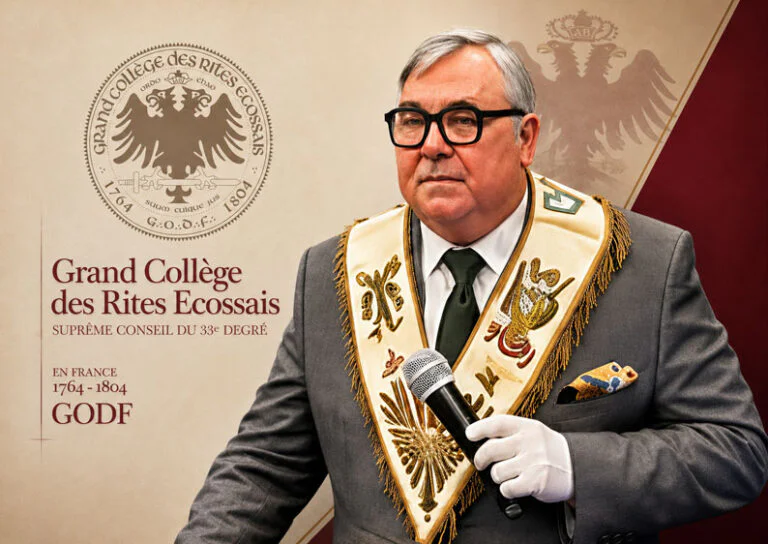 Christian Confortini réélu Très Puissant Souverain Grand Commandeur du Suprême Conseil du Grand Collège des Rites Écossais du GODF