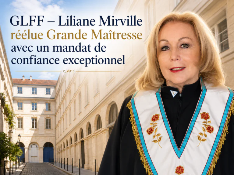 GLFF – Liliane Mirville réélue Grande Maîtresse avec un mandat de confiance exceptionnel