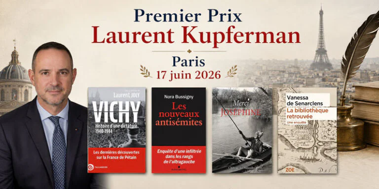 L’historien Laurent Joly ouvre le palmarès du Prix Laurent Kupferman