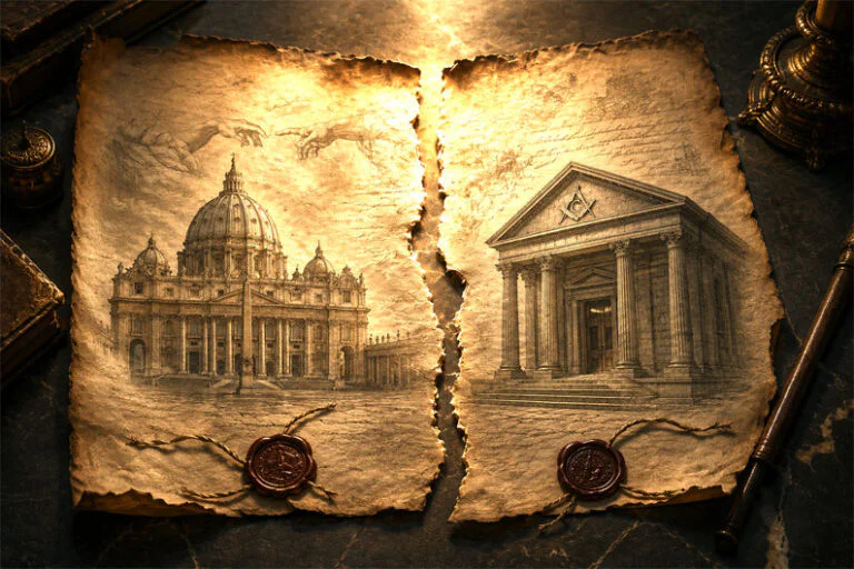 Le Vatican, la franc-maçonnerie et l’IA catholique, quand la porte demeure fermée