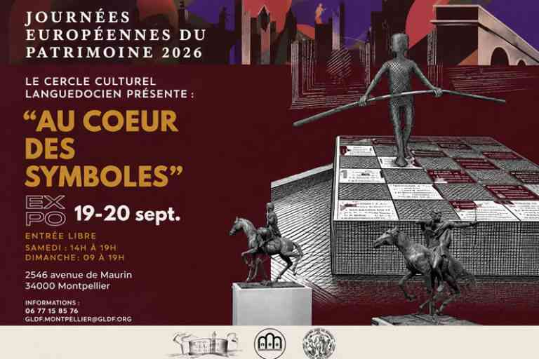 « Au cœur des symboles » : Exposition maçonnique à Montpellier (JEP 2026)