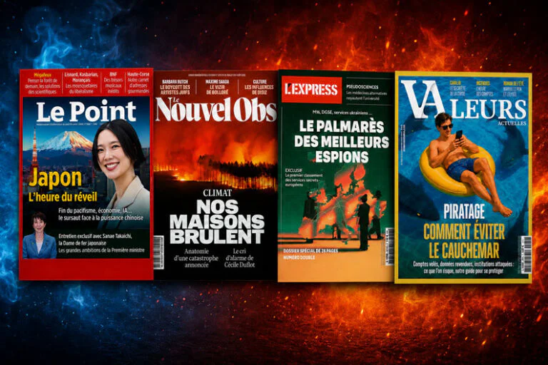 Quatre hebdomadaires au miroir d’un été sous tension
