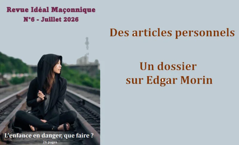 Vient de paraître le N°6 de la Revue « Idéal Maçonnique », la revue maçonnique ouverte aux non-maçons&nbsp;!