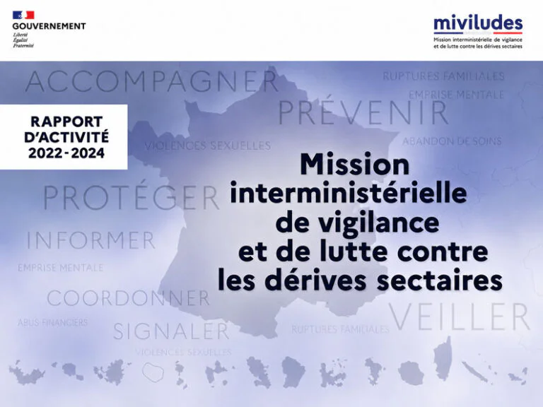 Miviludes 2022-2024&nbsp;: l’emprise sectaire à l’ère numérique
