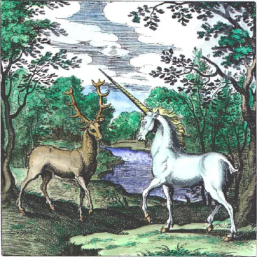 Le cerf et la licorne chez Lambsprinck