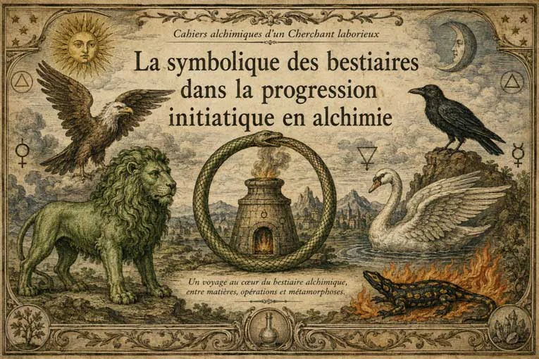 La symbolique des bestiaires dans la progression initiatique en alchimie