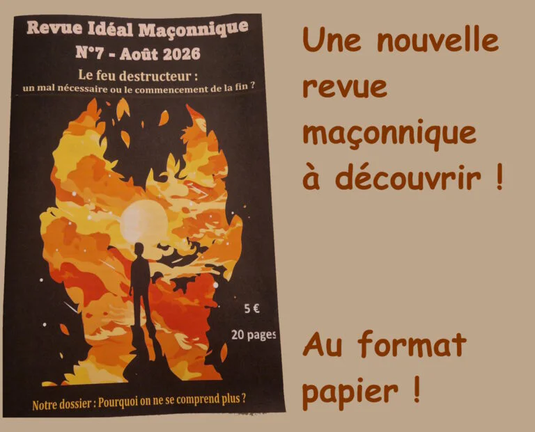 «&nbsp;Idéal maçonnique&nbsp;» : nouvelle revue maçonnique au format papier
