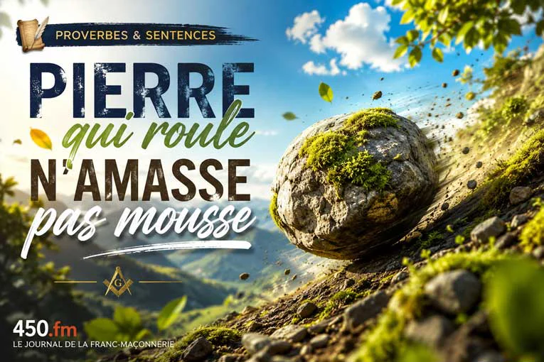 Proverbes et sentences&nbsp;: «&nbsp;Pierre qui roule n’amasse pas mousse&nbsp;»