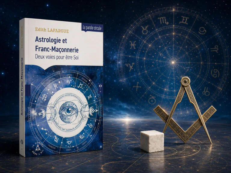 « Astrologie et Franc-Maçonnerie » d’Édith Lafargue ou le ciel intérieur à l’épreuve du maillet