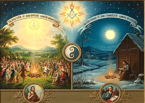 La Lumière des Solstices&nbsp;: Une Dialectique Initiatique entre cycle solaire et Logos johannique