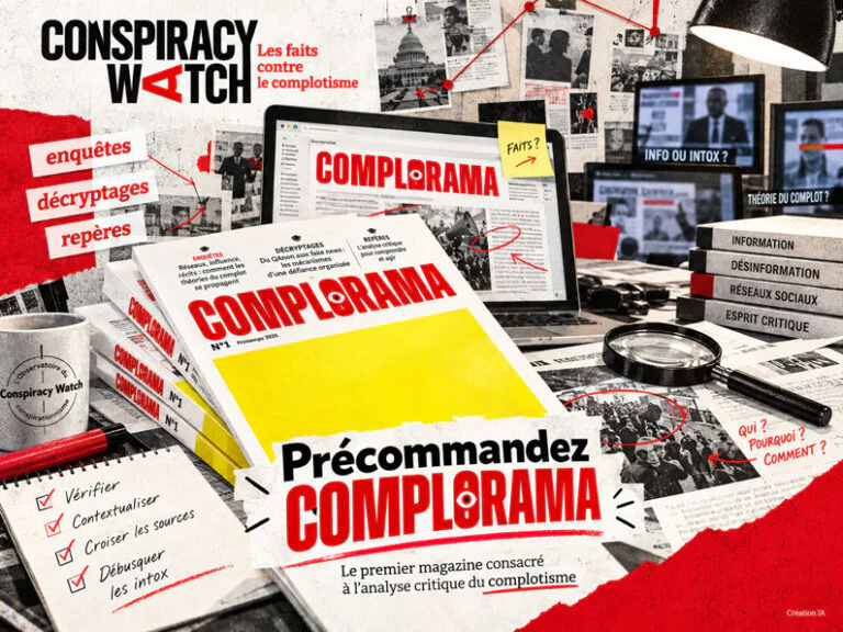 « COMPLORAMA » en précommande – 164 pages pour comprendre la fabrique contemporaine du soupçon
