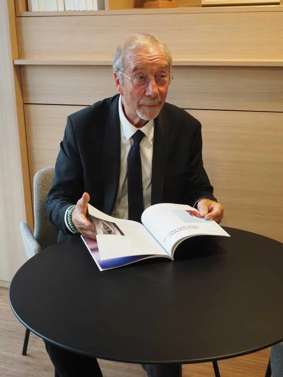 EXCLUSIF&nbsp;: Maurice Leduc, Grand Maître National de la Fédération française du Droit Humain, reçoit le Directeur de la Rédaction de 450.fm