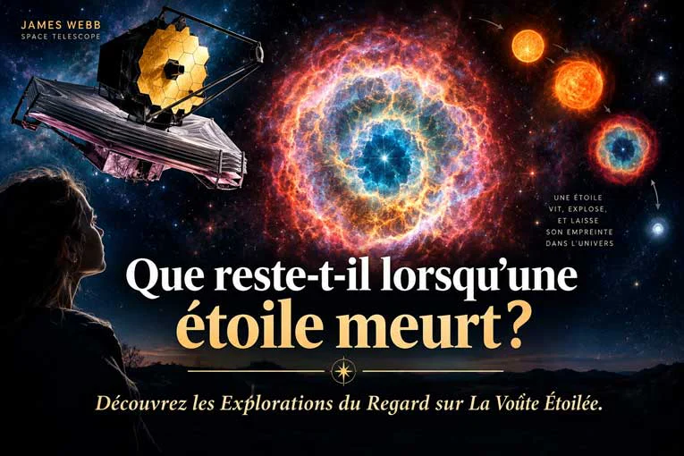 Que reste-t-il lorsqu&rsquo;une étoile meurt&nbsp;?