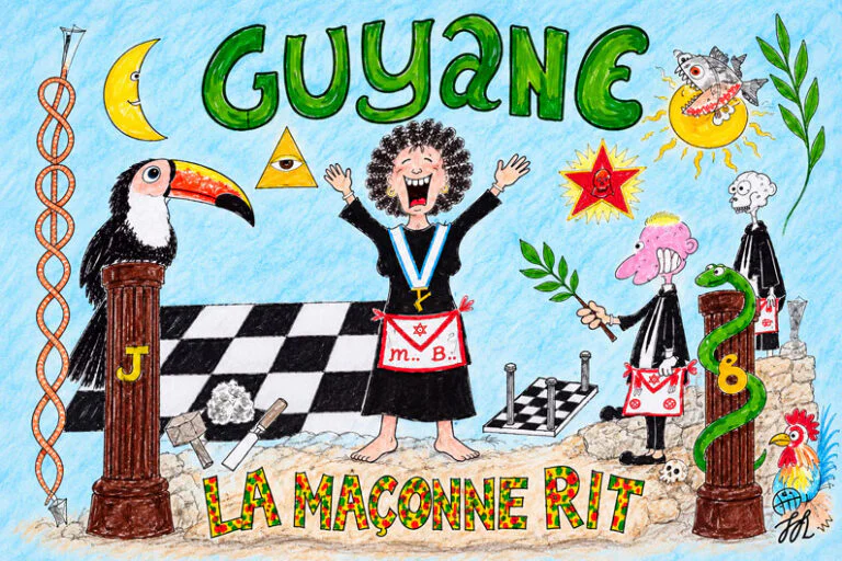 « La Maçonne rit » de Jean-François Leroy & Rémi Dufour – Quand le rire passe les symboles au fil à plomb