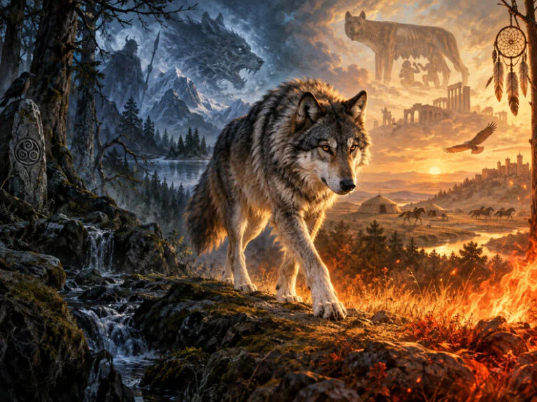 Bestiaire initiatique&nbsp;: le loup, celui qui marche entre la forêt et le feu